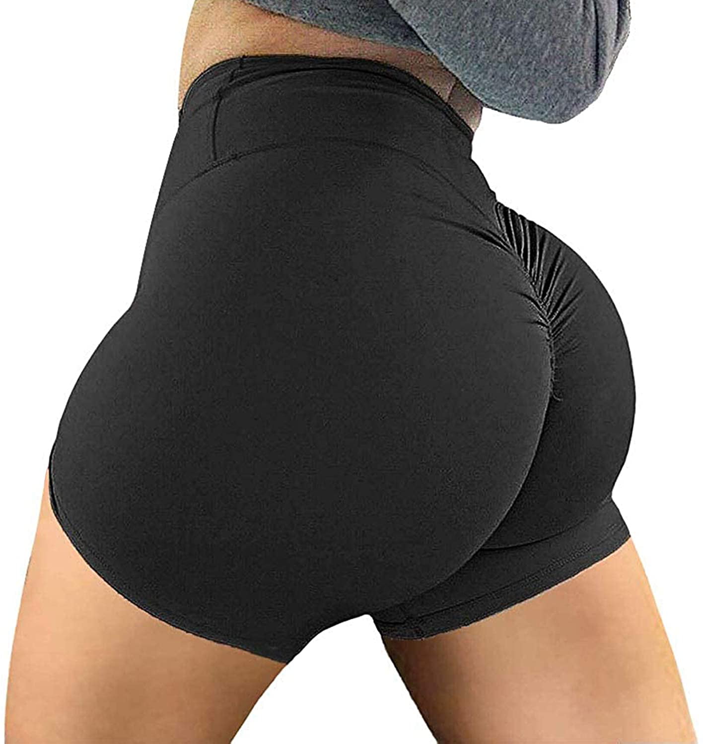 LLONG Famous TIK Tok Short Leggings Butt Lift Workout Shorts Scrunch Booty Yoga Pants