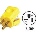 thumbnail image 3 of Leviton Python Electrical Zip Cord Plug - Yellow, 3 of 3