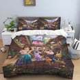 thumbnail image 3 of Disney Cartoon Encanto Print Three Piece Bedding Set Cover Set With Pillowcase Children or Adults for King Queen Full Twin Size, 3 of 5