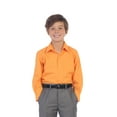 thumbnail image 2 of Gioberti Boys Long Sleeve Solid Dress Shirt, 2 of 4