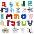 thumbnail image 3 of MOC Bloques de construcción Puzzle Carta Monstruo Juguetes de dibujos animados abcd 26 letras Combinación de transformación, para las niñas Regalo de vacaciones, 3 of 4