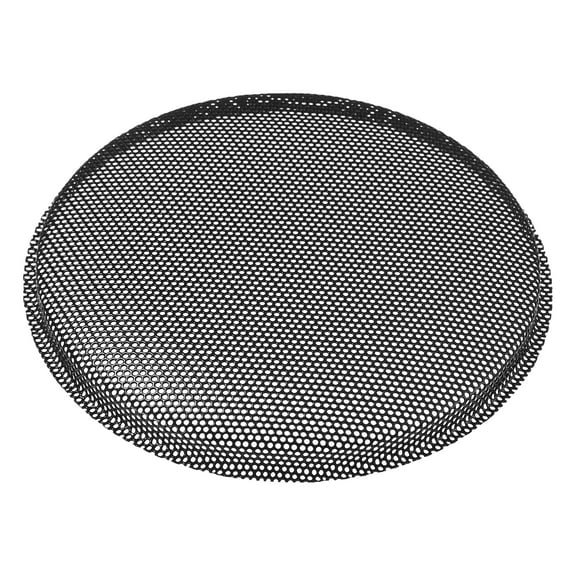 Unique Bargains 1 Pcs Universal 4.5 Inch Speaker Grills Mesh for Audio Subwoofer 118x124x9mm Grille without Frame Black