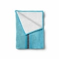 thumbnail image 2 of Guitar Soft Flannel Fleece Throw Blanket, Rock Band Retro Photo of Electric Musical Instrument with Strings, Cozy Plush for Indoor and Outdoor Use, 70" x 90", Aqua Umber, by Ambesonne, 2 of 6