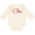 thumbnail image 3 of Inktastic Ohio Boys or Girls Long Sleeve Baby Bodysuit, 3 of 5