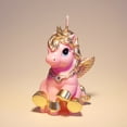 thumbnail image 5 of Birthday Candles Smokeless Cake Topper Unicorn Candle for Party Supplies and Wedding Favor (Pink), 5 of 9