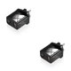 thumbnail image 1 of Adaptador de carga Bearachild de pared para teléfono móvil 20 W tipo C 2 puertos negro tipo 3, 1 of 6