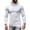 02# White, variant on IhhxPro Men's Hooded Long Sleeve Tee Quick Dry Shirt Ir Hem T-Shirt Athletic Performance Activewear Casual Loose Fit Lightweight Summer XXS-2XL
