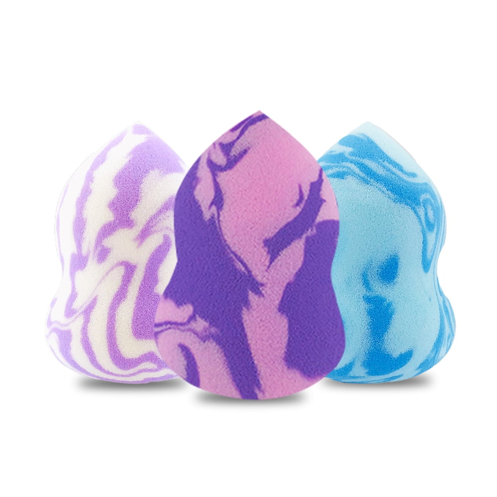 3 Pcs Gourd shape Beauty Sponge Egg Puff Face Soft Puff Beauty Makeup Tool Sponge