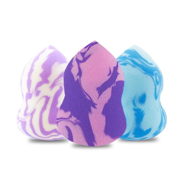 3 Pcs Gourd shape Beauty Sponge Egg Puff Face Soft Puff Beauty Makeup Tool Sponge