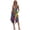Aesthetic Leaves, variant on Tropical Summer Dresses for Women Casual Sleeveless Sundress with Pockets Asymmetrical Hem A Line Swing Tshirt Dress Summer Dresses for Women 2026 Vacation