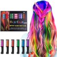 thumbnail image 2 of Venta urgente Hair Clip Disposable Hair Brush Hair Box Optional Hair Brush Hair Chalk Dyes Brush For Party 10pc, 2 of 4