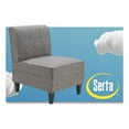 thumbnail image 1 of Serta Copenhagen Tufted Slipper Chair Gray, 1 of 10