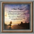 thumbnail image 2 of A Biker's Prayer, Gift for Motorcycle Riders, Inspirational Bike Picture Frame, 8x8, 8732, 2 of 6
