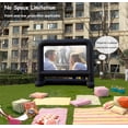 thumbnail image 3 of Proyector inflable de pantalla de cine HuaKastro de 14 pies/4,3 m (104 pulgadas), 3 of 9