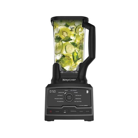 Blender Container Rinser - Ninja CT810 High-Speed Chef 72 Ounce Premium In-Home Blender with 10 Blend Modes, Black (New Open Box)