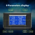 thumbnail image 3 of Yeacher PZEM-022 Open and Close CT 100A AC Digital Display Power Monitor Meter Voltmeter Ammeter Frequency Current Voltage Factor Meter with Split CT, 3 of 5