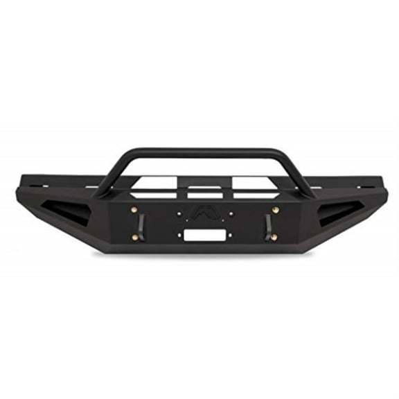Fab Fours Fs08 Rs1962 1 Red Steel Front Bumper Fits select: 2008-2010 FORD F250, 2008-2010 FORD F350