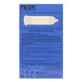 thumbnail image 2 of Pack of 12 Pride Ribbed Pleasure Triple Lubricated Latex Condoms Ultra Resistant Blue, 2 of 6