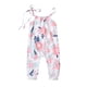 thumbnail image 1 of Body De Bebé Canastilla Onesies Para Niños Pequeños Niños Sin Mangas Estampado Floral Mono De Una Pieza Con Correa Mono Rosa Odeerbi  LM103-3999, 1 of 8