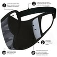 thumbnail image 4 of Safe+Mate Reusable and Washable Cloth Face Mask Adult L/XL - Camo, 4 of 7