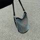 thumbnail image 2 of Bolsa de hombro JShteea con diamantes de imitación de cuero PU forma de cubo Para Estrenar, 2 of 9