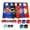 G, variant on 4Pcs Superhero Themed Hero Cloak Costume with 4Pcs Matching Wristband Accessory and Hero Props for Halloween Party Role Play Dress up Show