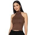 thumbnail image 1 of Blusas Mujer Unitalla Texturizada Casual O Elegante Crop Top, 1 of 9