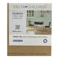 thumbnail image 2 of Delta Children Kids Hudson Storage Table and Chair Set (Black), 2 of 2