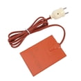 thumbnail image 2 of Silicone Rubber Heating Pad Efficient Electric Blanket Flexible Mat with Wire and Plug for Industrial Equipment Car Engine Oil Pan Sump Tank EU Plug 2, 2 of 5
