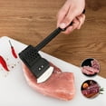 thumbnail image 3 of Meat Tenderizer Hammer Tool Pounder with Hang Hole for Tenderizing Steak Beef Poultry,Hand Wash,Kitchen Appliances(2 in 1,Flat Side & a Textured Side), 3 of 3