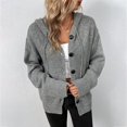 thumbnail image 3 of Women's Sweater OWLCE Autumn and Winter Knitting Cardigan Coat Sweater for Women, 3 of 8