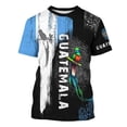 thumbnail image 3 of 2026 Soccer Cup Graphic Jersey for Men, Short Sleeve Crew Neck Tee with Player Silhouette & Watercolor Flag for Streetwear & Fan Gathering Black 16, 3 of 7