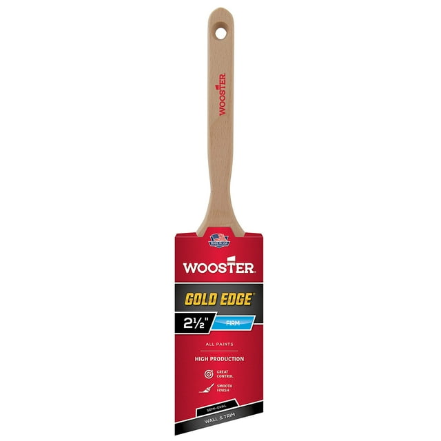 Pincel Wooster 5236 Gold Edge, 6,4 cm, semiovalado