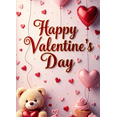 thumbnail image 4 of Valentine's Day Party Decoration Banner Heart Design Backdrop Event Photo Props Love Celebration Romance Gift Box Background, 4 of 4