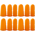 thumbnail image 1 of 12 Piezas Tapas para Dedos de Pistola de Pegamento Caliente Protectores de Dedos de Silicona para Pegamento Caliente Cera Resina Resina Adhesivos de Miel Scrapbooking Costura en 3 Tamaños, 1 of 5