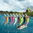 thumbnail image 4 of Mini Crankbait Fishing Lures Trout Minnow Artificial Wobblers Fishing Tackle, 4 of 9
