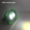 thumbnail image 4 of Matsuzay Linterna ajustable recargable por USB, linterna para exteriores con manos libres, linterna LED resistente al agua, tienda de trabajo para Iluminación y accesorios Verde Matsuzay HA074509-01, 4 of 6