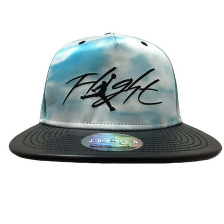 Jordan Mens "Flight" Snapback Cloud Print/Black