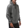 thumbnail image 4 of Pro Club Men's Comfort Pullover Hoodie with Front Pocket - Charcoal - Large, 4 of 4
