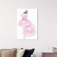 thumbnail image 2 of Wynwood Studio 'Pink Tutu Dress' Fashion and Glam Wall Art Canvas Print - Pink, White, 16" x 24", 2 of 2