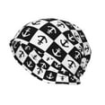 thumbnail image 2 of Logiee Nautical Anchors1 Print Unisex Knit Beanie for Men Women Winter Hat,Beanies Skull Caps, 2 of 7