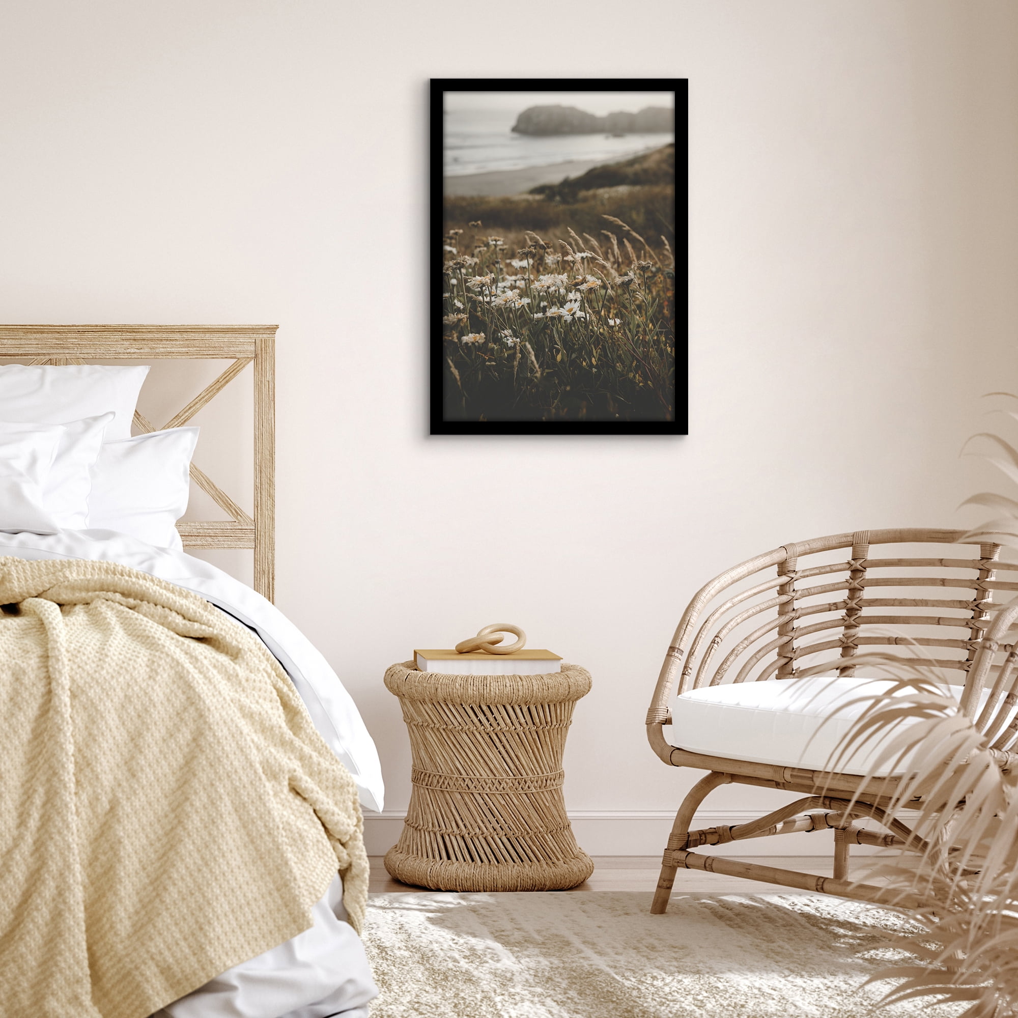Americanflat 19x27 Poster Frame with Polished Plexiglass Wide Photo Frames Made Vertical Horizontal - Black