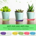 thumbnail image 6 of Tutuviw 24 Pack 5.7 inch Round Durable Plastic Water Tray for Plant Pots,Sun-Hardy Flower Saucers Heavy-Duty,Plant Container for Indoors Outdoors Succulents and Small Potted Plants, 6 of 7
