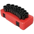 thumbnail image 5 of Sunex Tools 26-Piece 1/2" Drive Metric Impact Socket Set, Cr-Mo Steel, 10mm to 36mm, 5 of 13