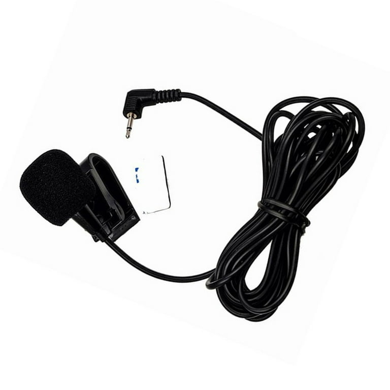 Ponskoy Microphone Portable pour autoradio, Micro Externe 3,5 mm pour  Lecteur DVD stéréo de Voiture GPS Navigation PC Ordinateur Portable avec  câble 9.8ft/3M : : High-Tech