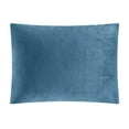 thumbnail image 4 of Chic Home Blue Microsuede Plush Bed Blankets, Twin-XL, (2 Pieces), 4 of 6