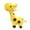Yellow, variant on Purple Giraffe Plush Toy – Soft Stuffed Animal for Kids, Cuddly Huggable Cartoon Design, Perfect Gift for Boys & Girls
