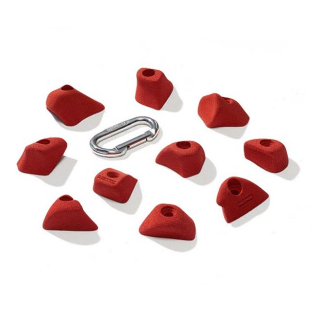 Poignées de Pied Scintillantes pour Cruches - Rouge