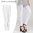 thumbnail image 3 of mujer Pantalones Silk para Ciclismo Yoga Entrenamiento Golf Voleibol Deporte - noveno pantalón Soledad pantalones de golf, 3 of 10