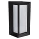 thumbnail image 2 of Lámpara de pared LED para exteriores impermeable moderna IP65 de 12W 85-265V (radar blanco cálido 3000-3200K), 2 of 8